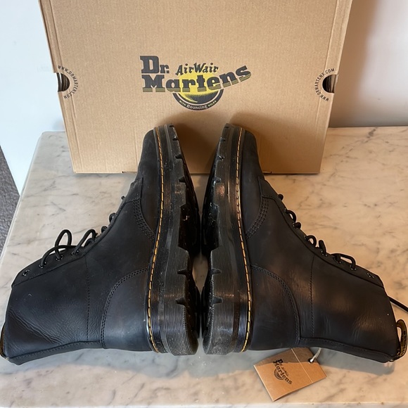 Dr.Martens AirWair Men’s Black Combs Leather Wyoming US13 - Picture 7 of 12